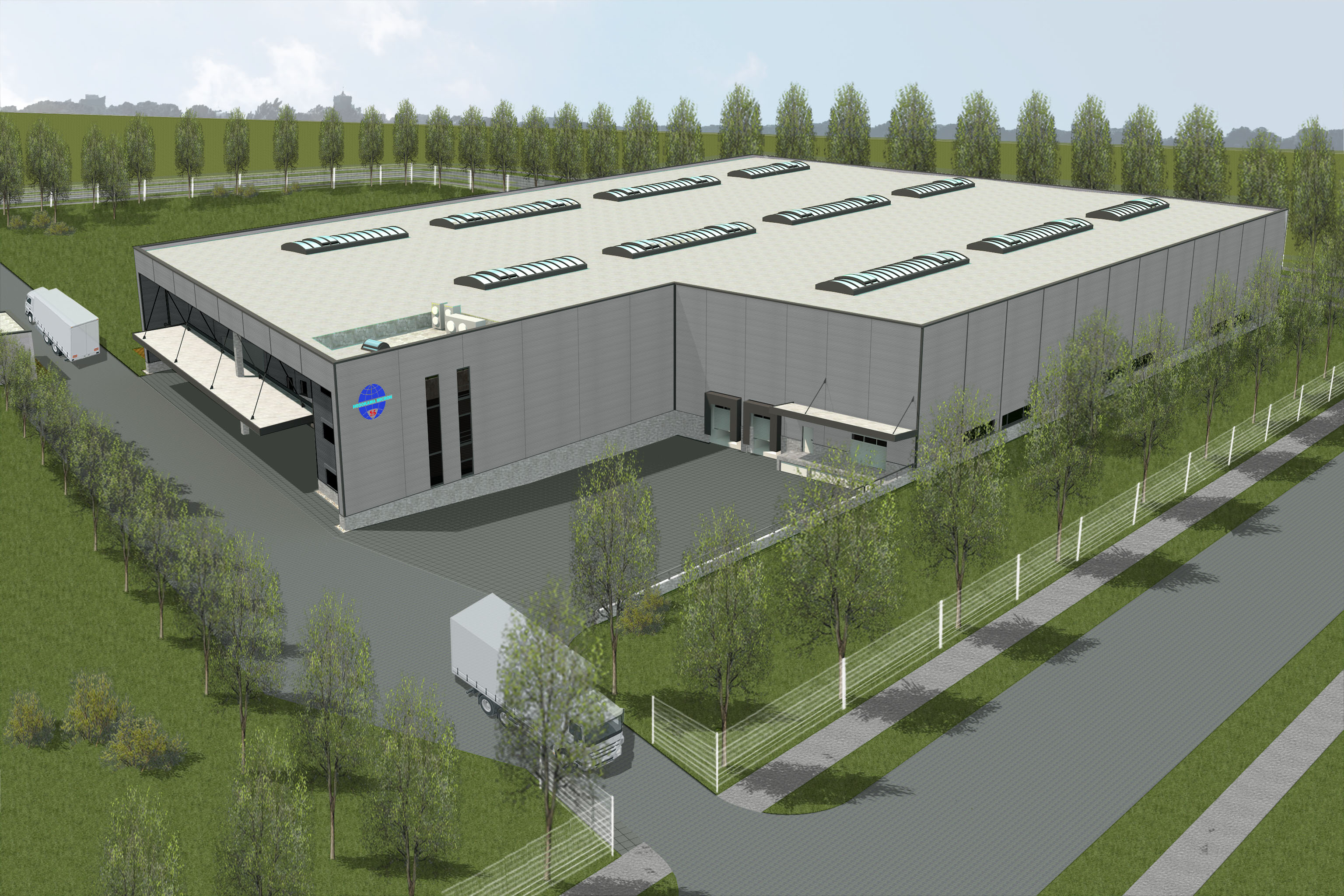Hosokawa Logistikzentrum GVZ
