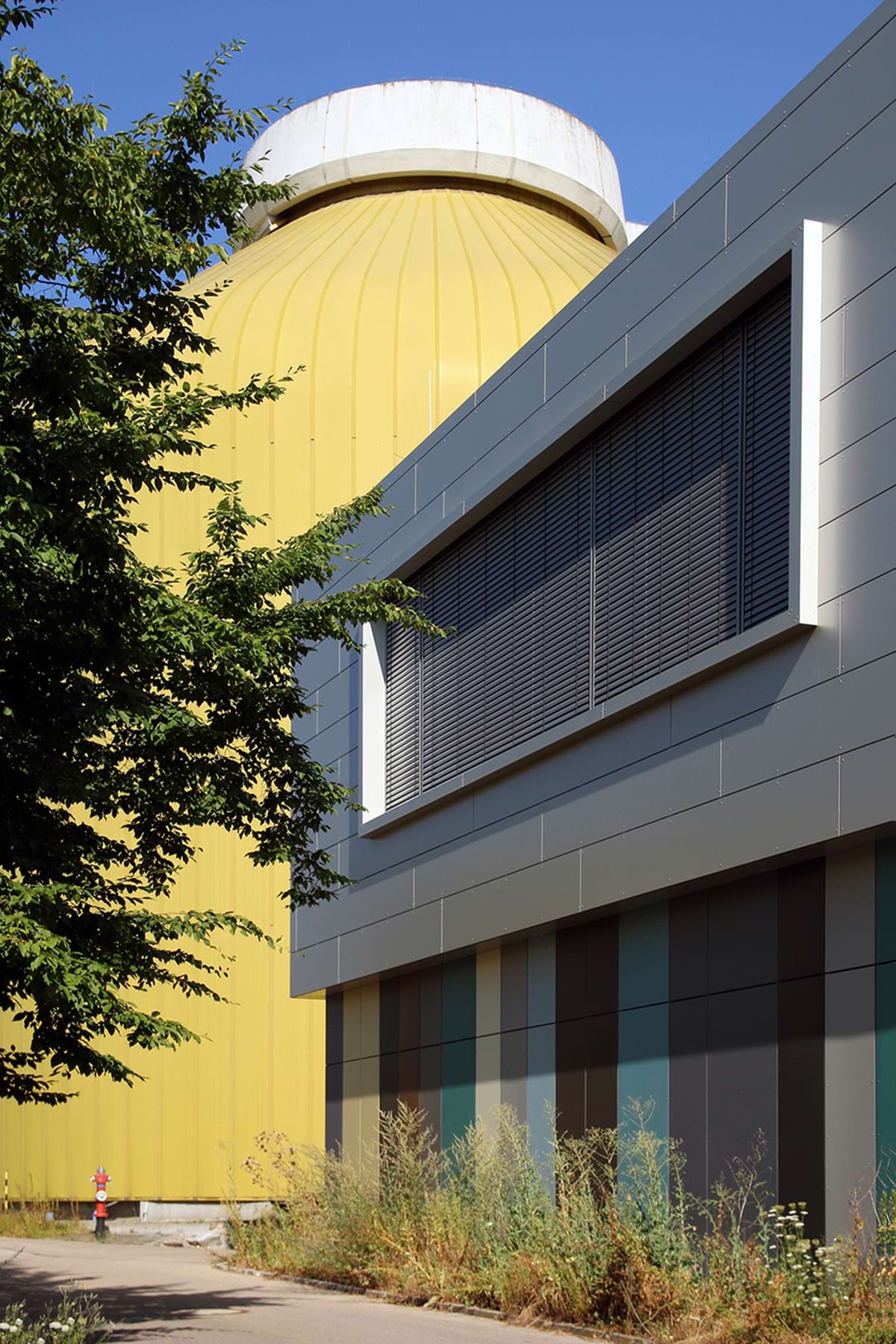 Kl&auml;rwerk Augsburg Umbau und Erweiterung Betriebsgeb&auml;ude